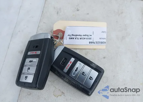 2019 Acura Tlx Tech Pkg из США, поврежденный, VIN 19UUB3F47KA004276